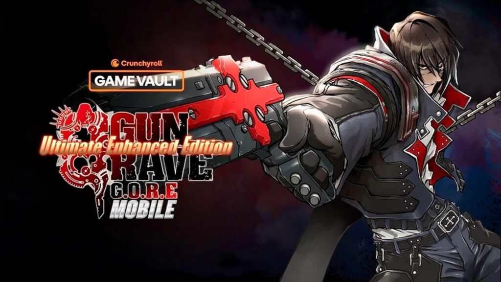 featured image for our news on Gungrave G.O.R.E. UEE Mobile. It shows a samurai in a black attire.